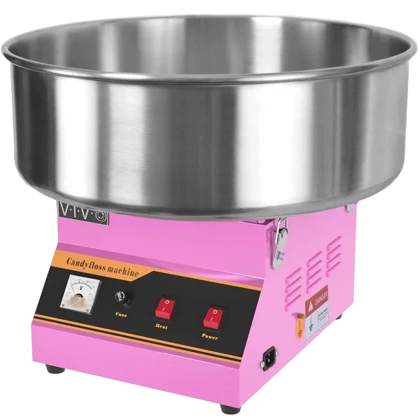 VIVO Pink Electric Cotton Candy Maker (Stainless Bowl)